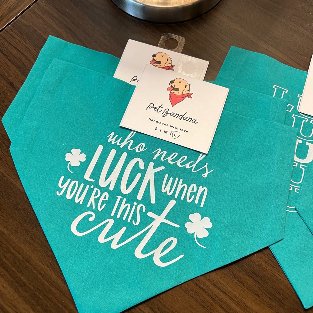 Pet Bandana - St. Patrick’s Day Bandana